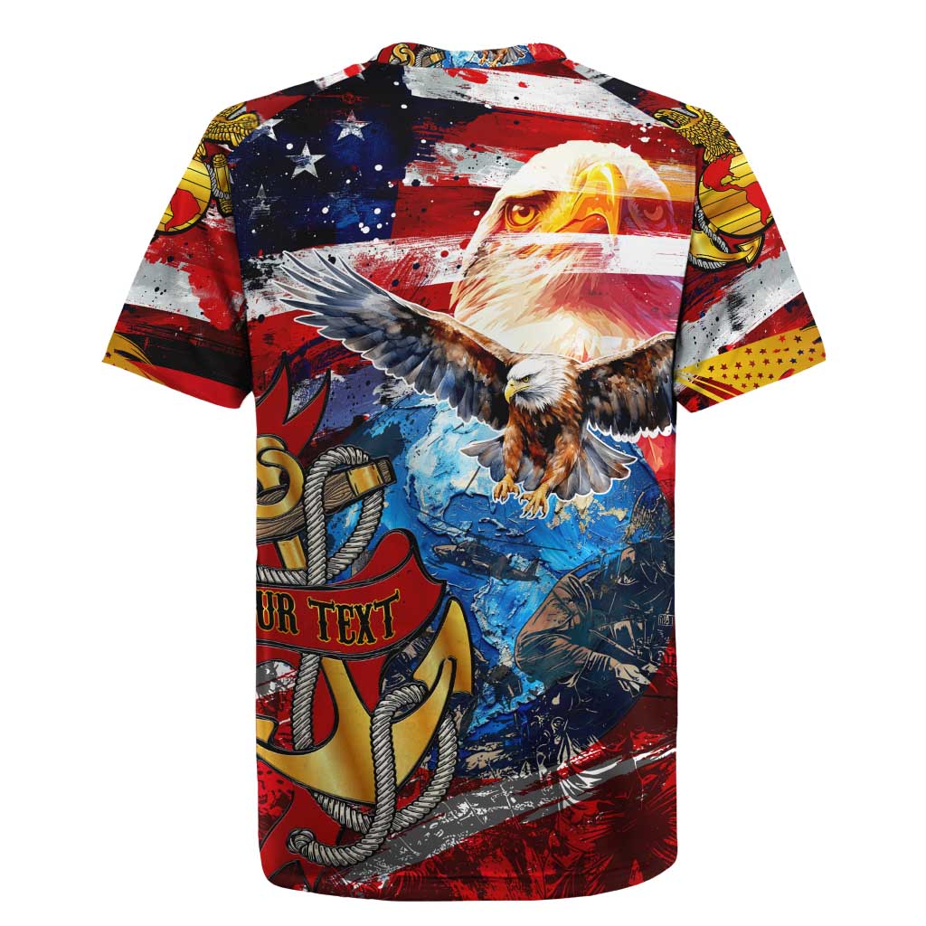 Serving The Nation Despite Injustice Rugby Jersey - Wonder Print Shop