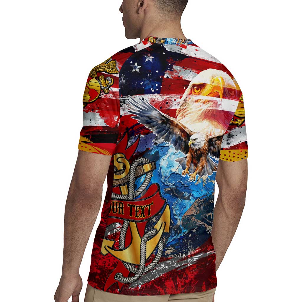 Serving The Nation Despite Injustice Rugby Jersey - Wonder Print Shop