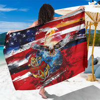 Serving The Nation Despite Injustice Sarong - Wonder Print Shop