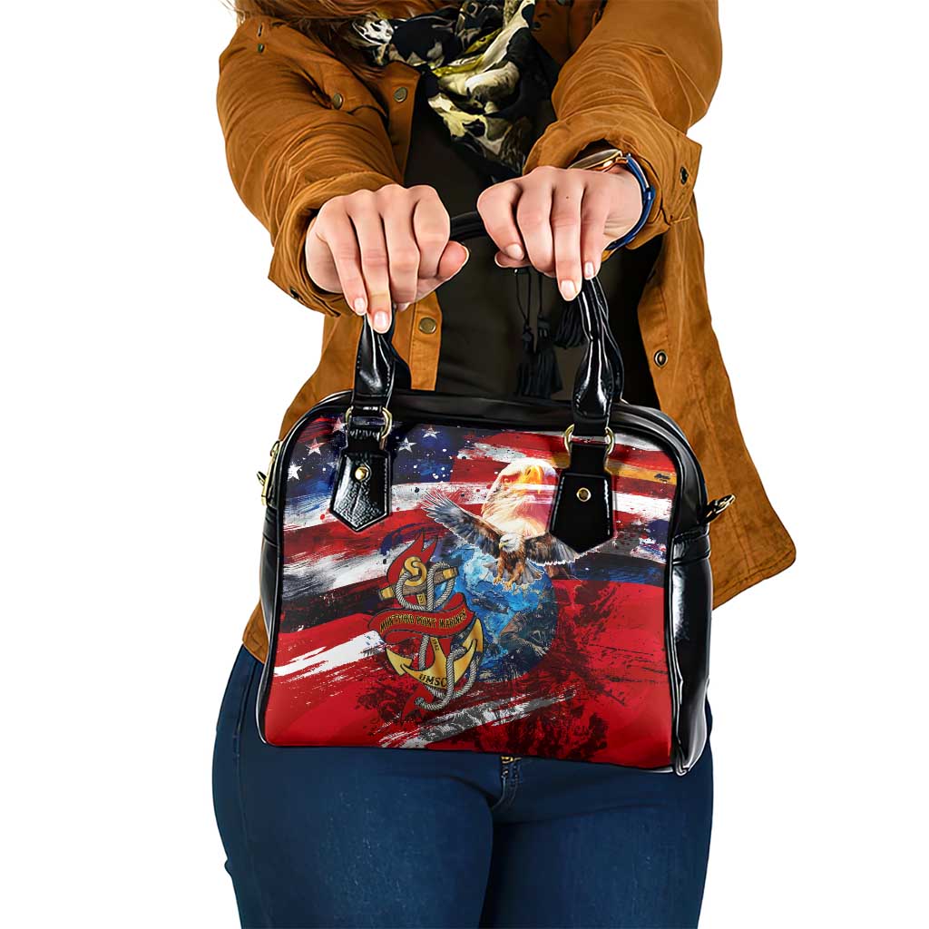 Serving The Nation Despite Injustice Shoulder Handbag - Wonder Print Shop