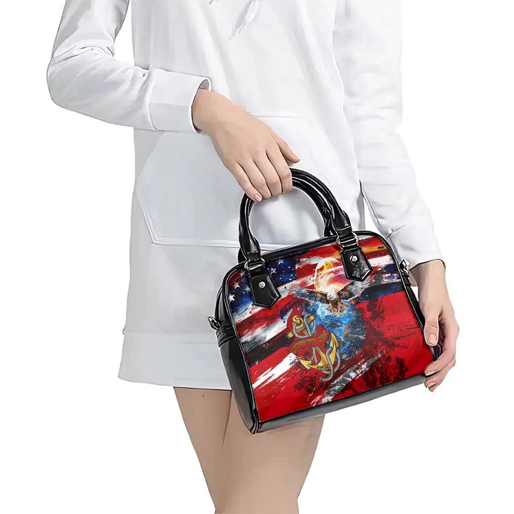 Serving The Nation Despite Injustice Shoulder Handbag - Wonder Print Shop