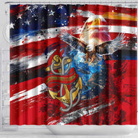 Serving The Nation Despite Injustice Shower Curtain - Wonder Print Shop