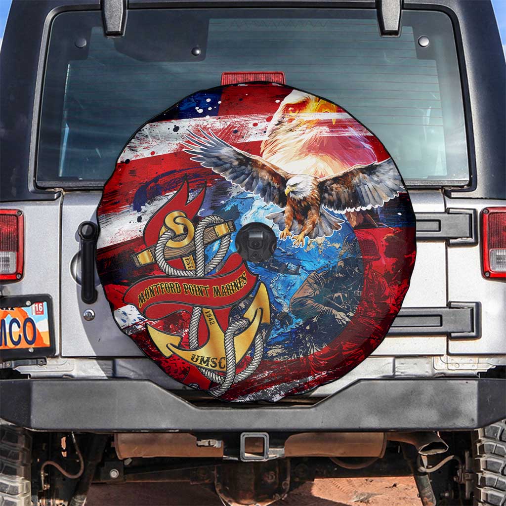 Serving The Nation Despite Injustice Spare Tire Cover - Wonder Print Shop