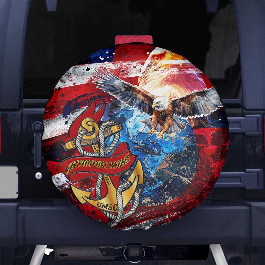 Serving The Nation Despite Injustice Spare Tire Cover - Wonder Print Shop