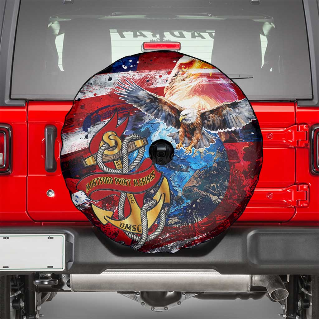 Serving The Nation Despite Injustice Spare Tire Cover - Wonder Print Shop