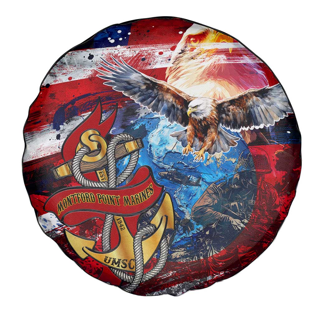 Serving The Nation Despite Injustice Spare Tire Cover - Wonder Print Shop