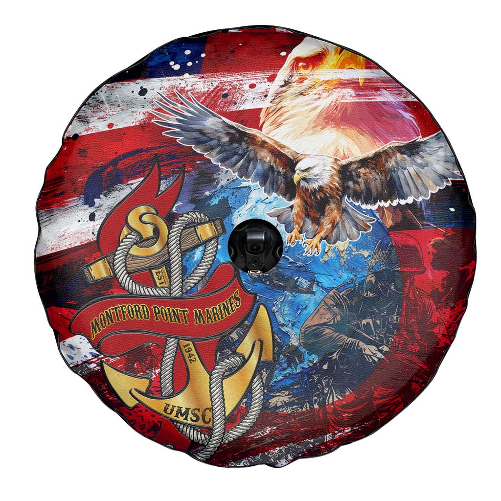 Serving The Nation Despite Injustice Spare Tire Cover - Wonder Print Shop