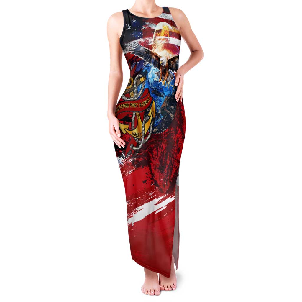 Serving The Nation Despite Injustice Tank Maxi Dress - Wonder Print Shop