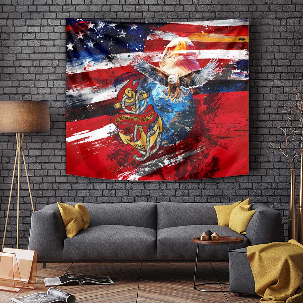 Serving The Nation Despite Injustice Tapestry - Wonder Print Shop