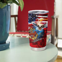 Serving The Nation Despite Injustice Tumbler Cup - Wonder Print Shop