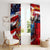 Serving The Nation Despite Injustice Window Curtain - Wonder Print Shop