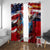 Serving The Nation Despite Injustice Window Curtain - Wonder Print Shop