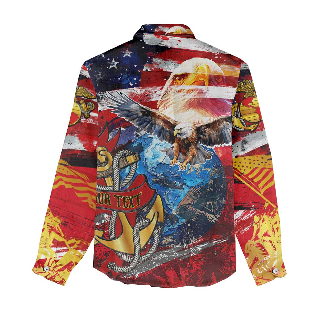 Serving The Nation Despite Injustice Women Casual Shirt - Wonder Print Shop