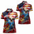 Serving The Nation Despite Injustice Women Polo Shirt - Wonder Print Shop