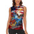 Serving The Nation Despite Injustice Women Sleeveless Polo Shirt - Wonder Print Shop
