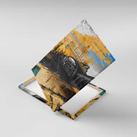 Guatemala Country Pride Canvas Wall Art Grunge Map Art with National Landmark Flag Texture - Wonder Print Shop