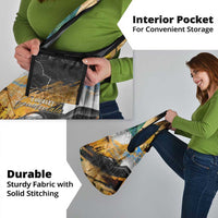 Guatemala Country Pride Grocery Bag Grunge Map Art with National Landmark Flag Texture - Wonder Print Shop