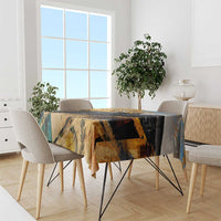 Guatemala Country Pride Tablecloth Grunge Map Art with National Landmark Flag Texture - Wonder Print Shop