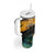 Guatemala Country Pride Tumbler With Handle Grunge Map Art with National Landmark Flag Texture - Wonder Print Shop