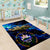 El Salvador Country Pride Area Rug Map Flag and National Emblem Art in Cosmic Blue - Wonder Print Shop