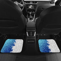 The Deep Heart Of Belize Car Mats Belize Abstract Heritage Ocean Blue Splash Art - Wonder Print Shop