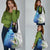 The Deep Heart Of Belize Grocery Bag Belize Abstract Heritage Ocean Blue Splash Art - Wonder Print Shop