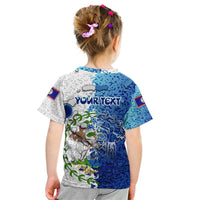 The Deep Heart Of Belize Kid T Shirt Belize Abstract Heritage Ocean Blue Splash Art - Wonder Print Shop