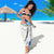 The Deep Heart Of Belize Sarong Belize Abstract Heritage Ocean Blue Splash Art - Wonder Print Shop