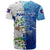The Deep Heart Of Belize T Shirt Belize Abstract Heritage Ocean Blue Splash Art - Wonder Print Shop