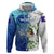 The Deep Heart Of Belize Zip Hoodie Belize Abstract Heritage Ocean Blue Splash Art - Wonder Print Shop