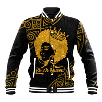 Educated Black Queen Baseball Jacket African Women - Wonder Print Shop