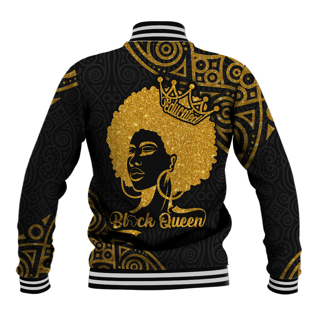 Educated Black Queen Baseball Jacket African Women - Wonder Print Shop