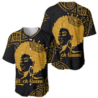 Educated Black Queen Baseball Jersey African Women - Wonder Print Shop