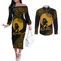 educated-black-queen-couples-matching-off-the-shoulder-long-sleeve-dress-and-long-sleeve-button-shirts-african-women