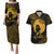 Educated Black Queen Couples Matching Puletasi Dress and Hawaiian Shirt African Women - Wonder Print Shop