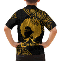 Educated Black Queen Family Matching Long Sleeve Bodycon Dress and Hawaiian Shirt African Women - Wonder Print Shop
