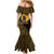 Educated Black Queen Family Matching Mermaid Dress and Hawaiian Shirt African Women - Wonder Print Shop