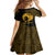 Educated Black Queen Family Matching Short Sleeve Bodycon Dress and Hawaiian Shirt African Women - Wonder Print Shop