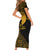 Educated Black Queen Family Matching Short Sleeve Bodycon Dress and Hawaiian Shirt African Women - Wonder Print Shop