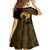 Educated Black Queen Family Matching Summer Maxi Dress and Hawaiian Shirt African Women - Wonder Print Shop
