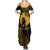 Educated Black Queen Family Matching Summer Maxi Dress and Hawaiian Shirt African Women - Wonder Print Shop