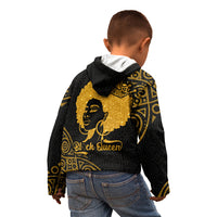Educated Black Queen Kid Hoodie African Women - Wonder Print Shop