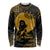 Educated Black Queen Long Sleeve Shirt African Women - Wonder Print Shop