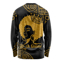 Educated Black Queen Long Sleeve Shirt African Women - Wonder Print Shop