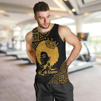 Educated Black Queen Men Tank Top African Women - Wonder Print Shop