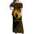 Educated Black Queen Off Shoulder Maxi Dress African Women - Wonder Print Shop