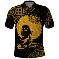 Educated Black Queen Polo Shirt African Women - Wonder Print Shop
