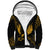 Educated Black Queen Sherpa Hoodie African Women - Wonder Print Shop