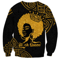 Educated Black Queen Sweatshirt African Women - Wonder Print Shop