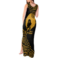 Educated Black Queen Tank Maxi Dress African Women - Wonder Print Shop